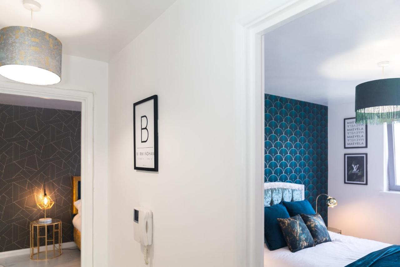 Maevela Apartments - Ultra Lavish Luxury 2 Bed Apartment City Centre - With Balcony - Free Secure Parking - Ps4 & Smart Tv'S Birmingham Exterior foto