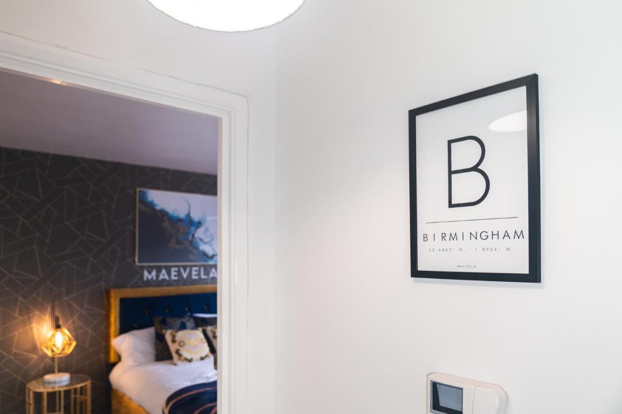 Maevela Apartments - Ultra Lavish Luxury 2 Bed Apartment City Centre - With Balcony - Free Secure Parking - Ps4 & Smart Tv'S Birmingham Exterior foto